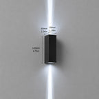 Minimalist Up/Down Outdoor Wall Light