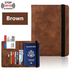 RFID Travel Passport Wallet
