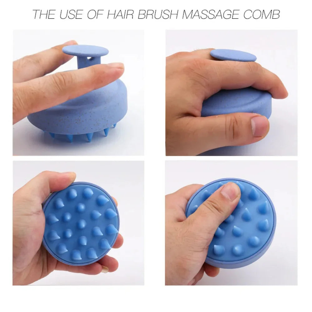 Soft Silicone Scalp Massage Brush
