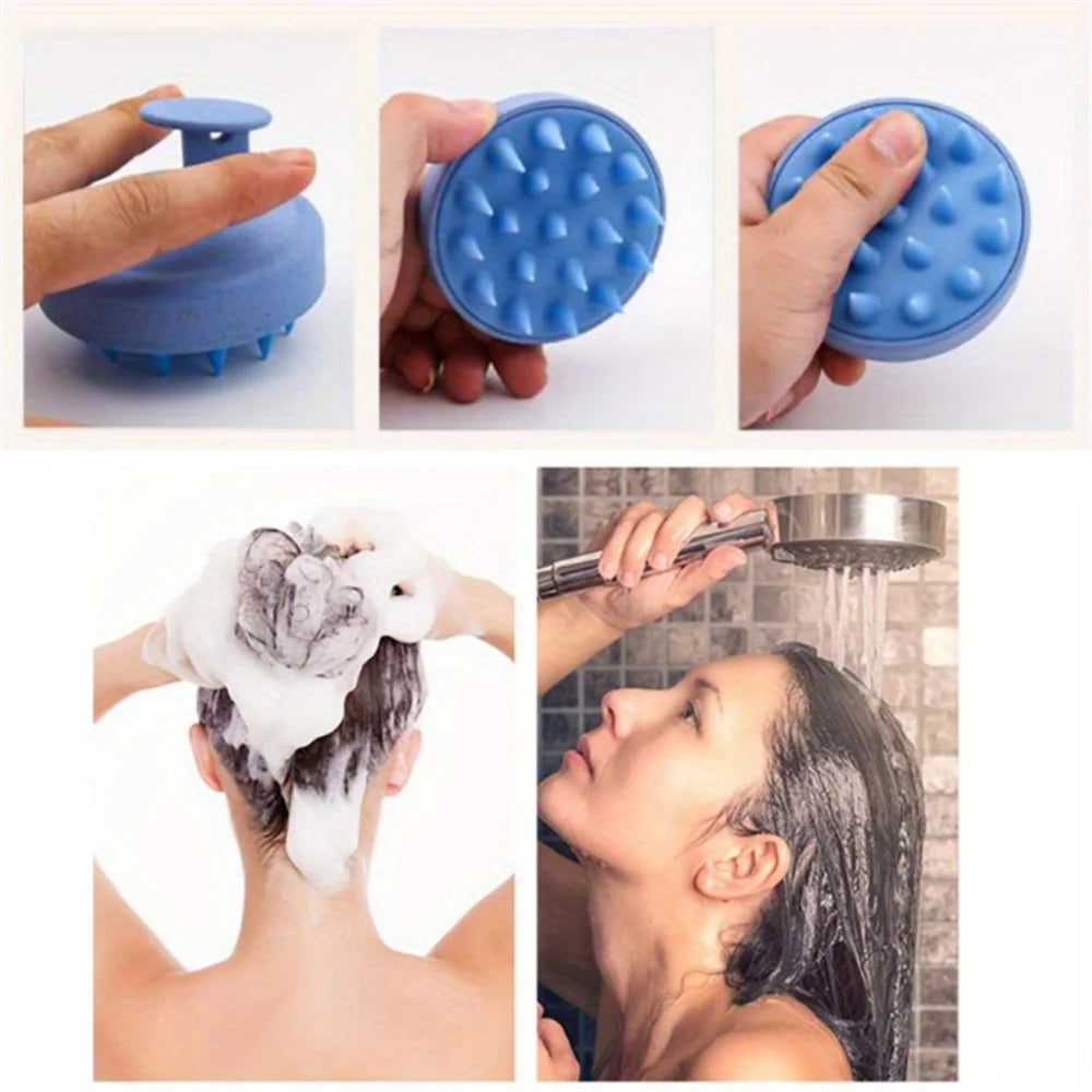 Soft Silicone Scalp Massage Brush