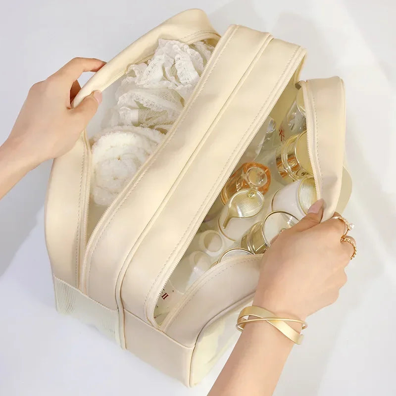 Wet/Dry Travel Beauty Organizer