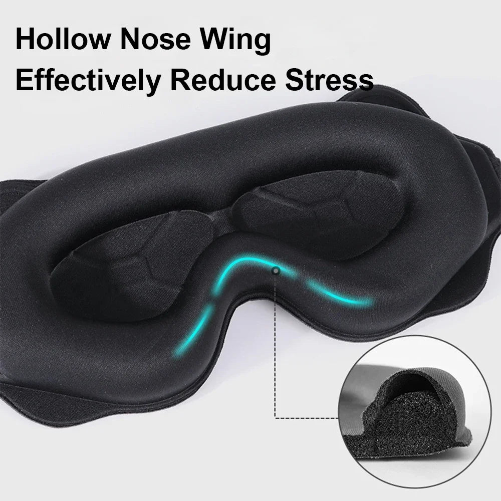 3D Contour Blackout Sleep Mask