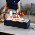 18''L Rectangular Large Tabletop Fire Pit (Only US)-0