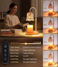 Candle warmer lamp with timer