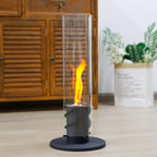 17''H Clean-Burning Bio Ethanol Ventless Fireplace-0
