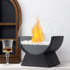 13.5" Tall Portable Tabletop Fireplace-4