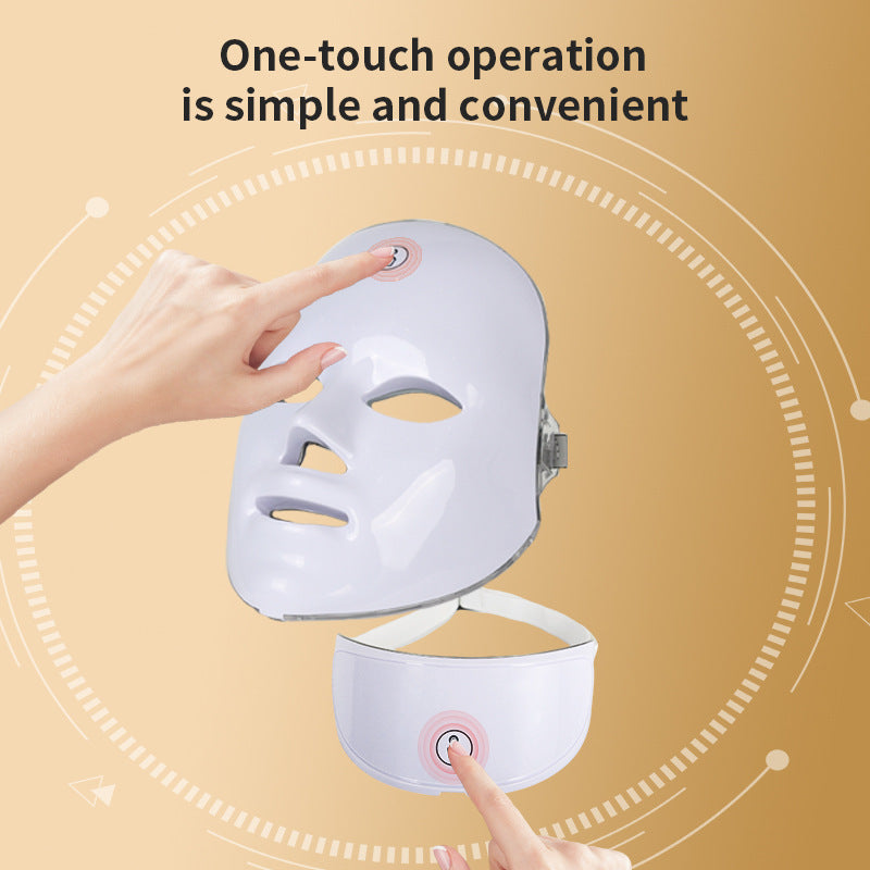 Rechargeable LED beauty mask