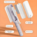 Valeroni OneTouch Self-Cleaning Hair Brush