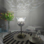 Rechargeable decorative bedside ambience lamp
