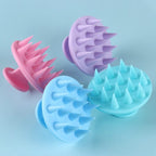 Silicone scalp massage brush